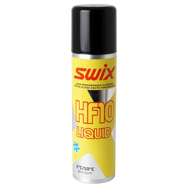 Swix HF10X Liq. Yellow. 2°C/10°C, 125ml